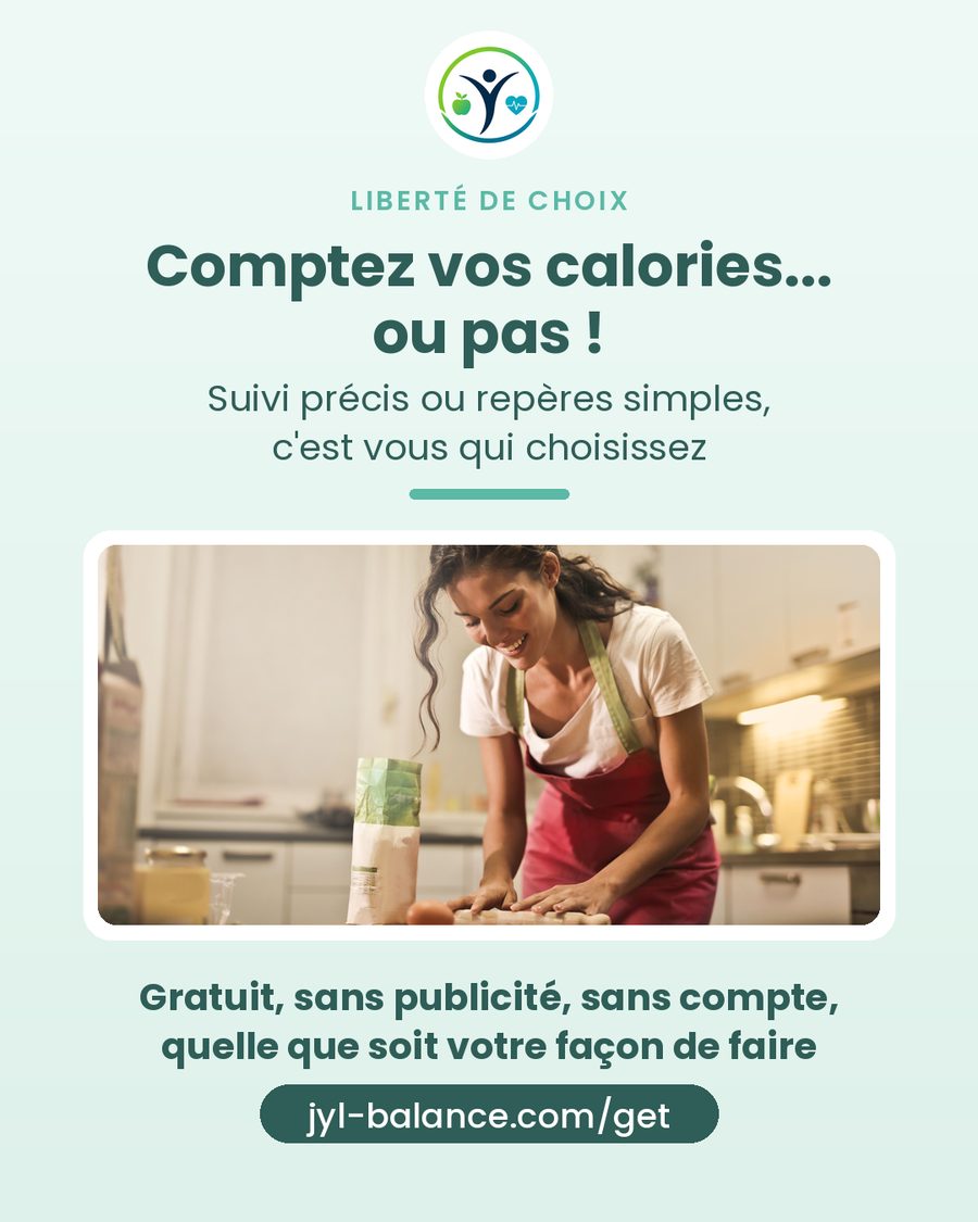 Comptez vos calories... ou pas !