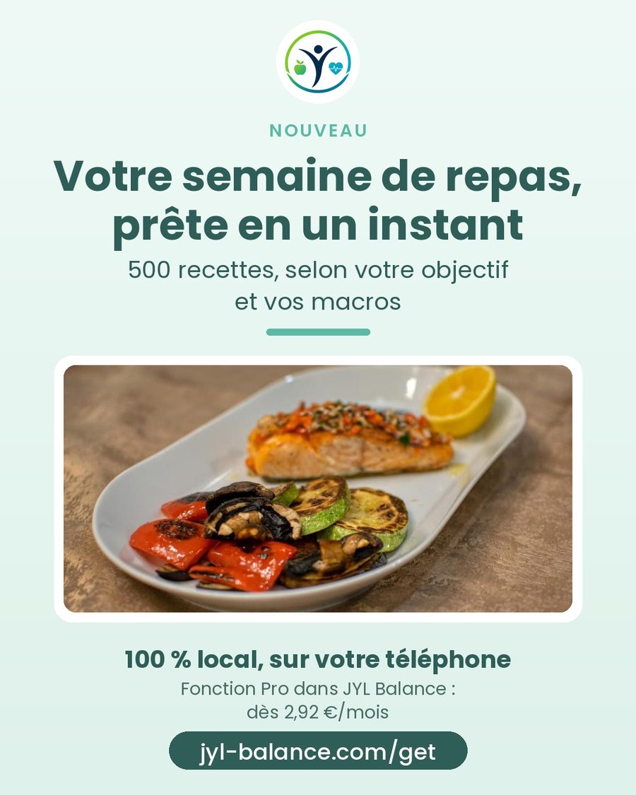 Votre semaine de repas, prête en un instant