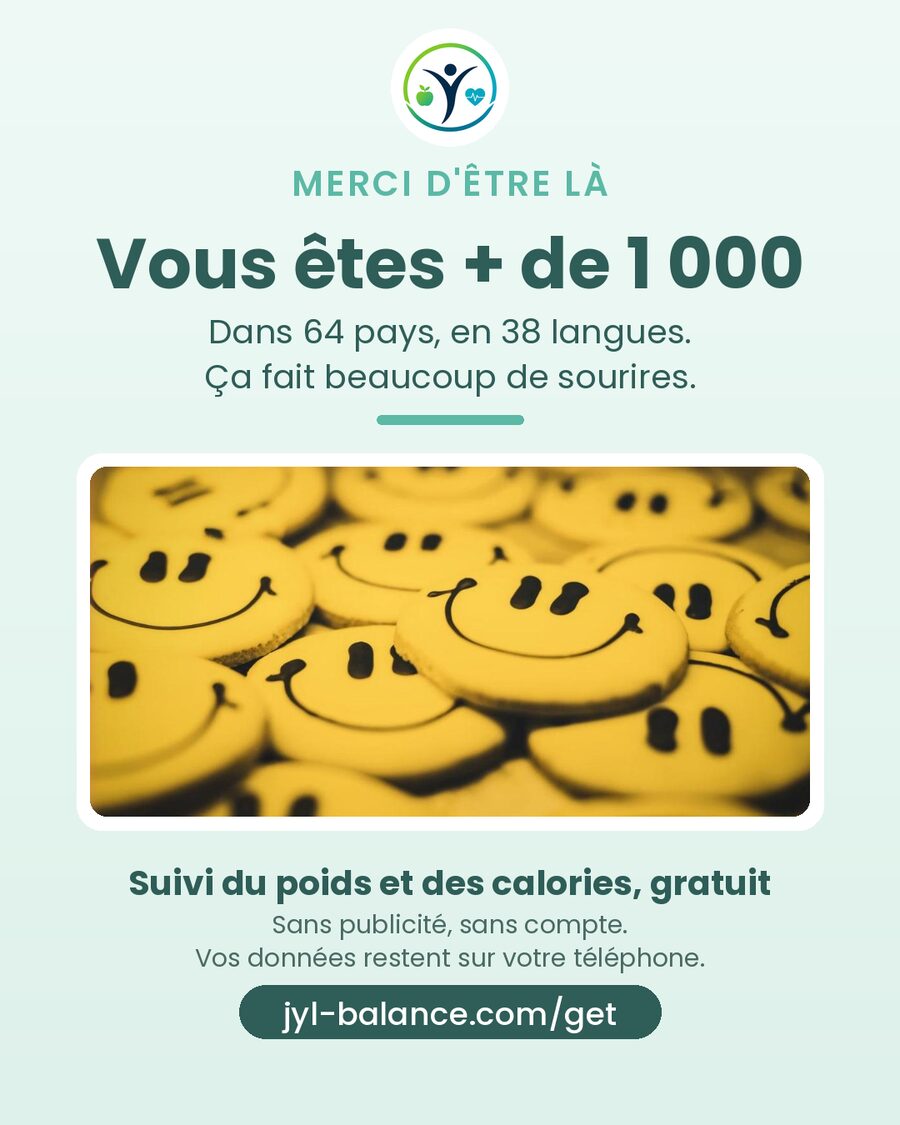 Vous êtes plus de 1 000